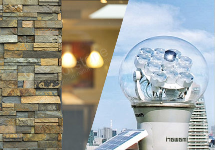 Sustainable daylighting and stone cladding solutions
